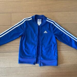 Adidas Royal Blue Kids Zip Up 4T